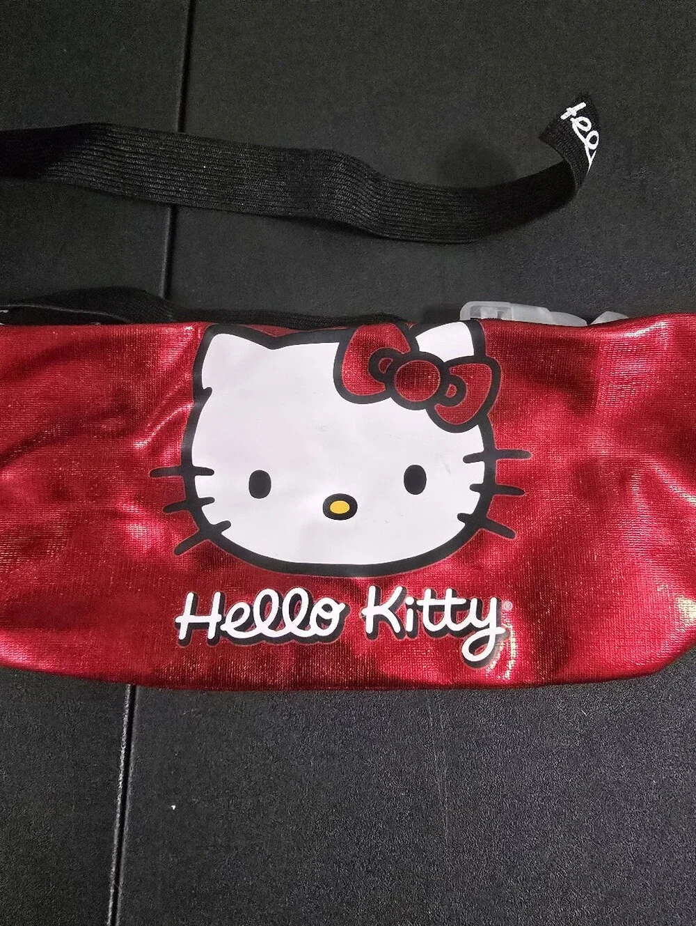 Hello Kitty Red and Black Kids Waist Fanny Pack